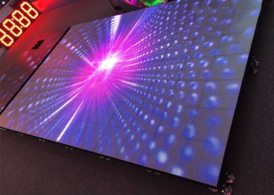 المرحلة DIY 3D IP31 4.81mm قاعة الرقص شاشة LED لشريط النادي